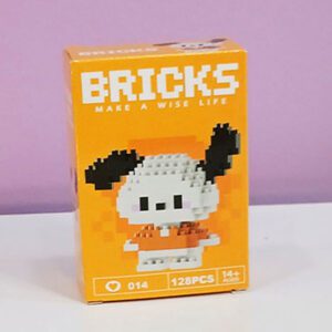 بلوک ساختنی Bricks Make a Wise Life مدل 014 با 128 قطعه