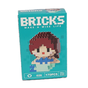 مینی لگو پرنسس آریل (Ariel) | ساختنی شخصیت پری دریایی | کد 026 Bricks