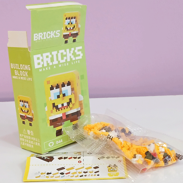 بریکس مینی لگو باب اسفنجی کد 044